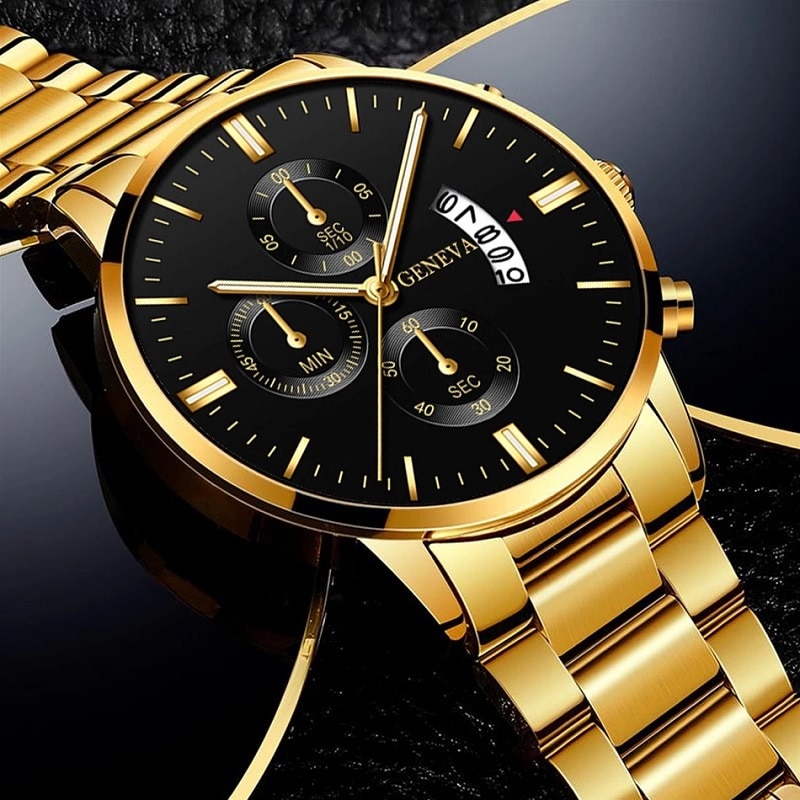 2023 de moda para hombre reloj - Luxury Watch Black reseña y precio