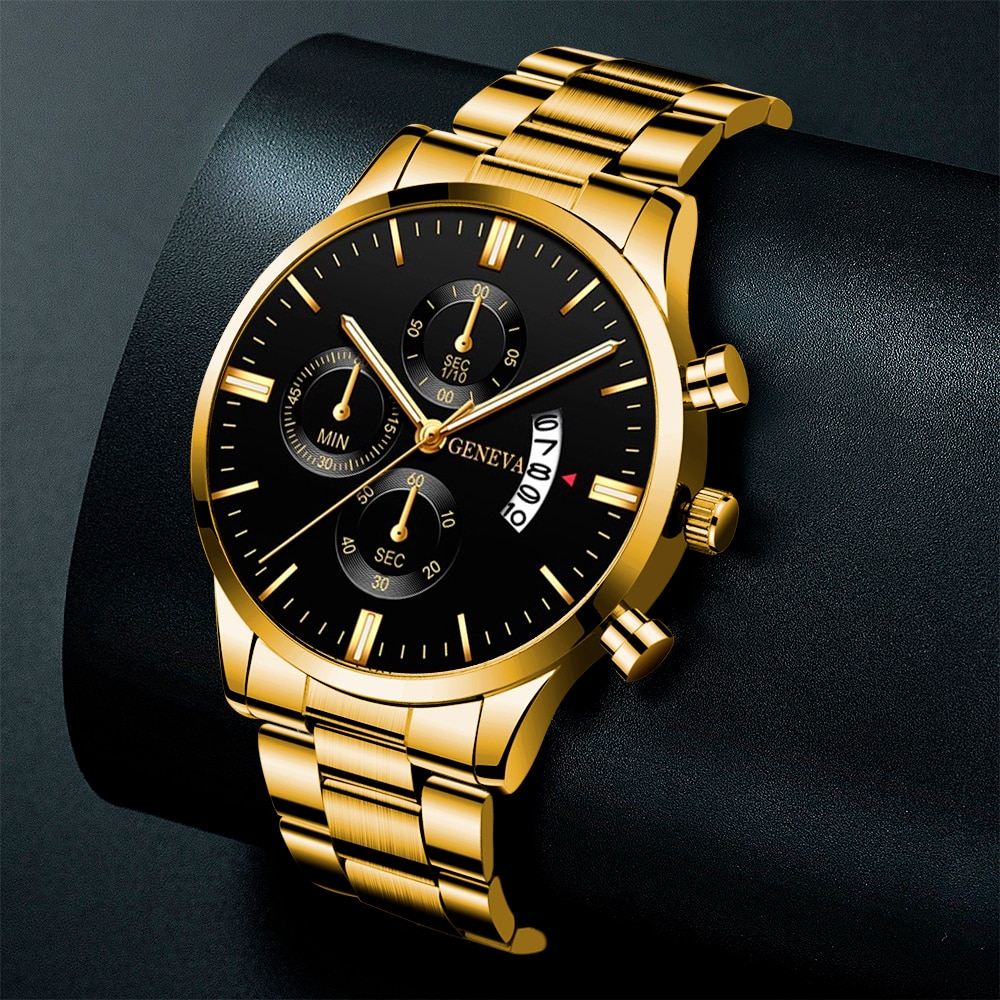 2023 de moda para hombre reloj - Luxury Watch Black reseña y precio