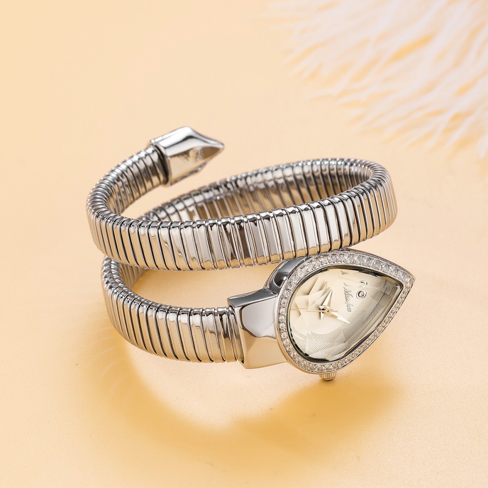 Reloj MISSFOX con forma de ser - Luxury Watch White reseña y precio