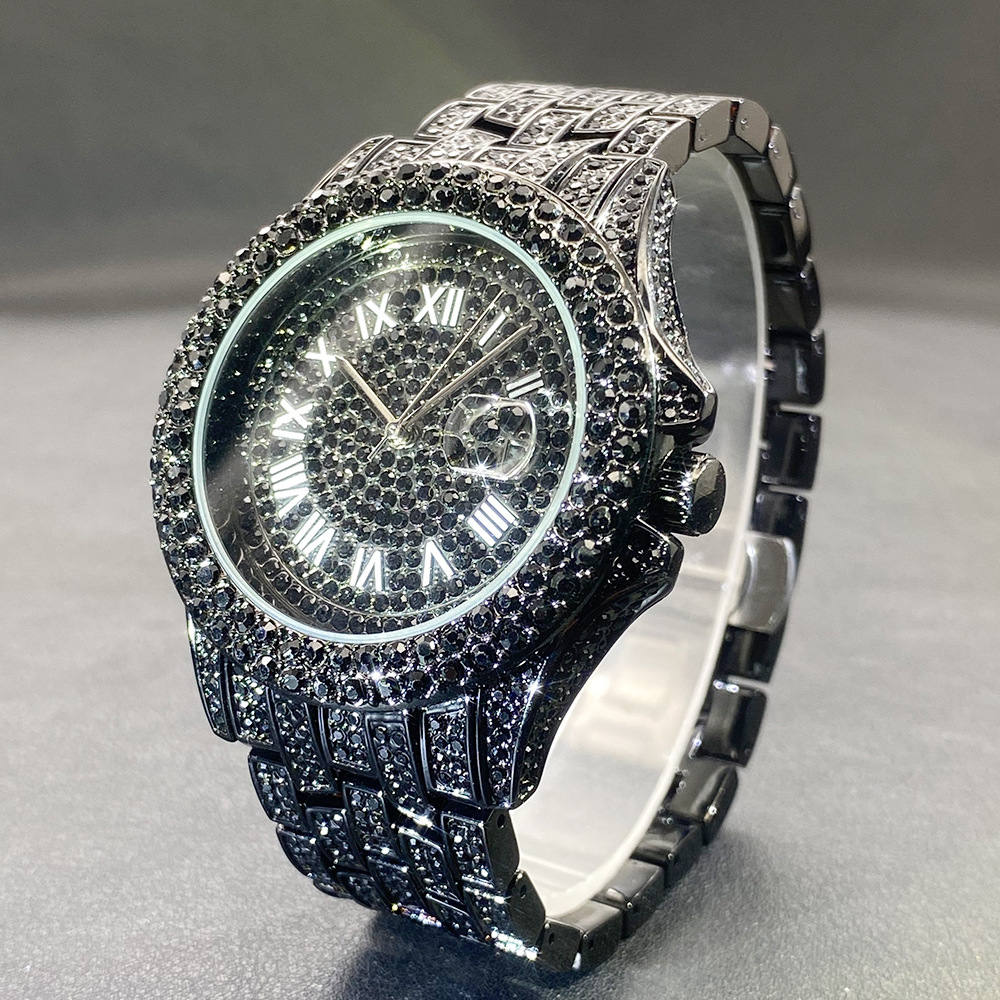 Reloj de Pulsera Grande Dorado - Luxury Watch Gold And Black reseña y precio