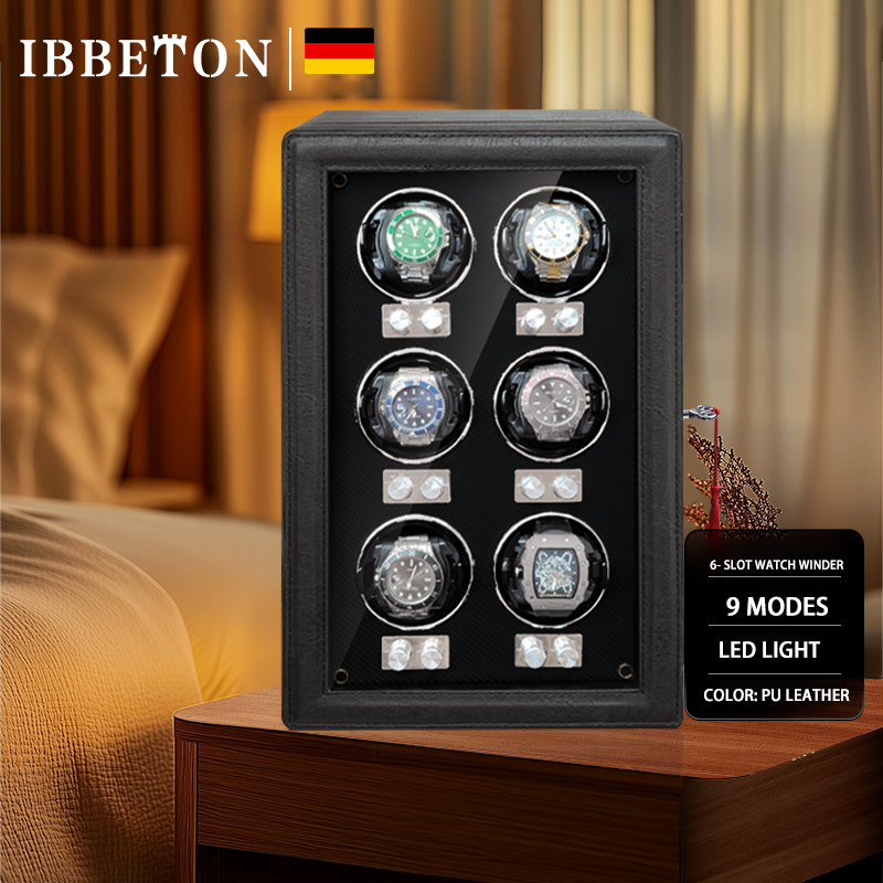 IBBETON Marca de lujo reloj de - Luxury Watch Collection Box reseña y precio