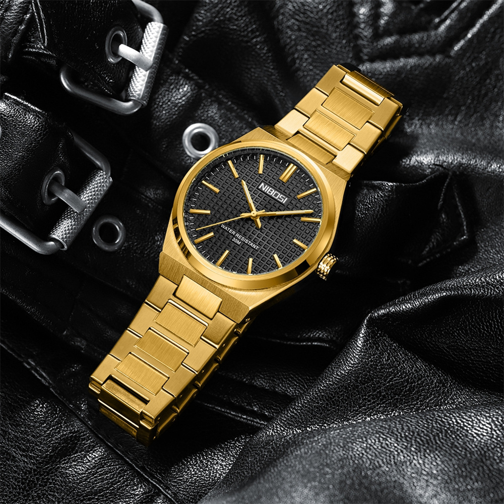 Reloj de lujo de marca para ho - Luxury Watch Gold And Black reseña y precio