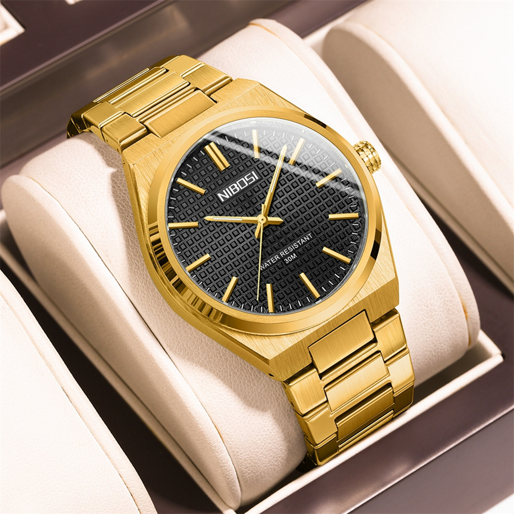 Reloj de lujo de marca para ho - Luxury Watch Gold And Black reseña y precio