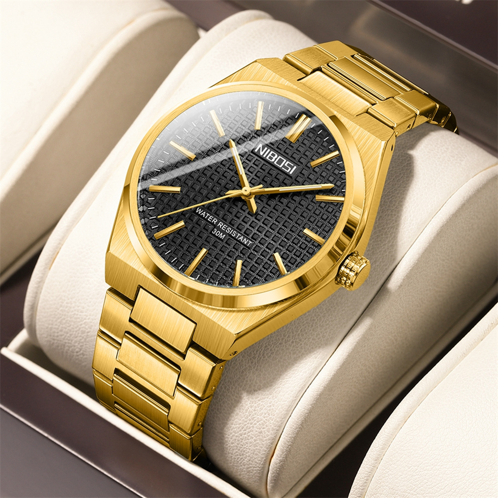 Reloj de lujo de marca para ho - Luxury Watch Gold And Black reseña y precio