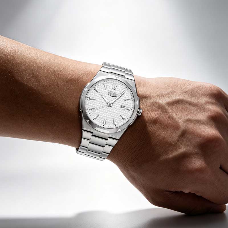Reloj de Pulsera para Hombre H - Luxury Watch White reseña y precio