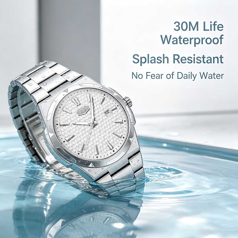 Reloj de Pulsera para Hombre H - Luxury Watch White reseña y precio