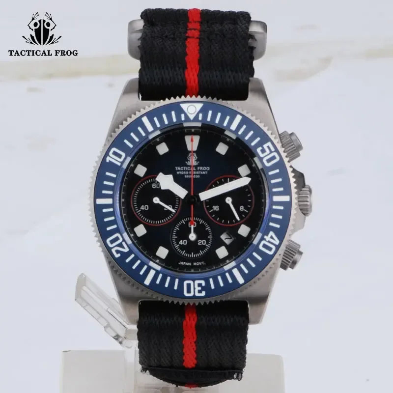Reloj de buceo táctico Frog FX - Titanium Sport Watch reseña y precio